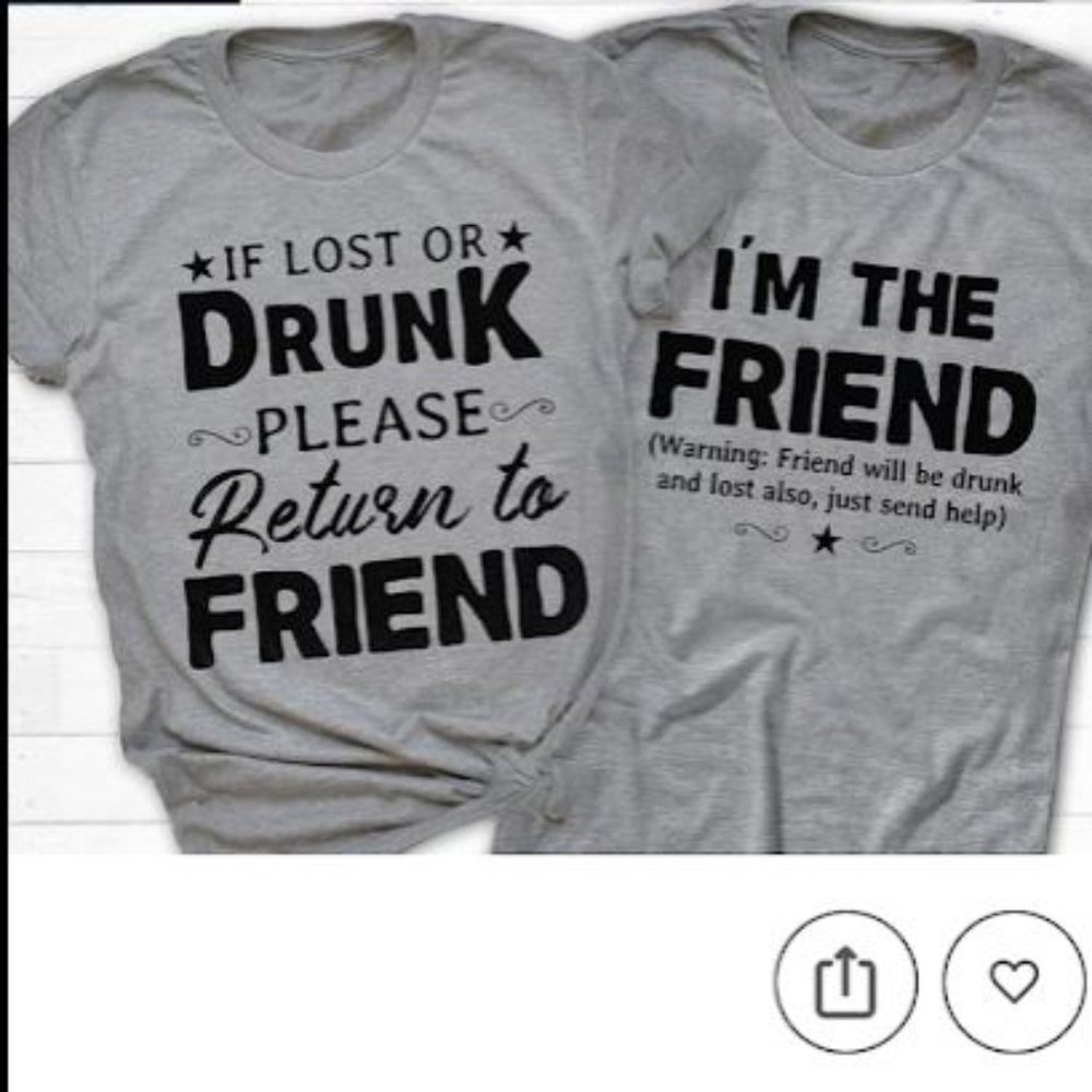 BFF Funny T-Shirt Unisex